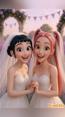 Huntrix Gets Married KPop Demon Hunters #kpopdemonhunters #huntrix #kpdh #sajaboys #rujinu #sodapop (3)