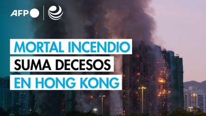 Hong Kong busca a cientos de desaparecidos tras mortal incendio