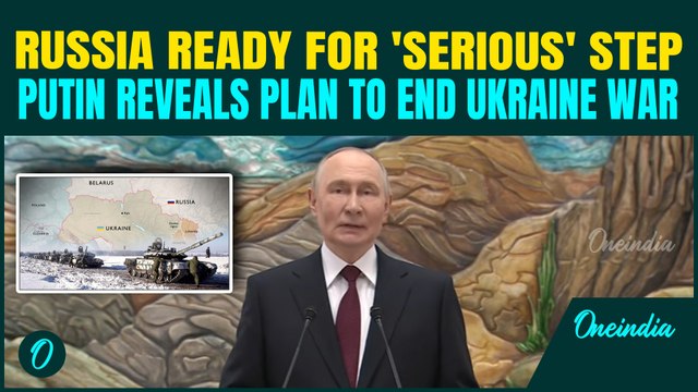 VIDEO: Putin Reveals Ukraine War End Date, Snubs Trump & Rejects Zelensky as President Of Ukraine