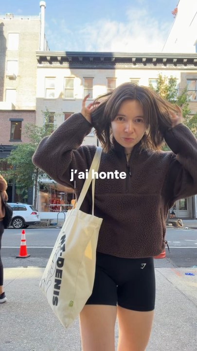 J’ai honte…