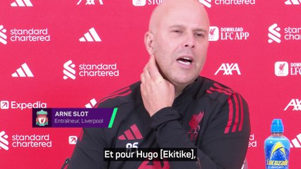 Slot pas inquiet par la blessure d'Ekitike