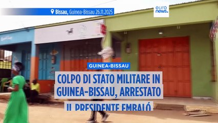 Colpo di Stato in Guinea-Bissau: militari annunciano presa del potere, arrestato presidente Embaló