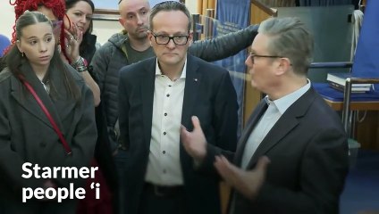 Starmer pledges to keep Jewish people ‘in mind’s eye’ on visit to synagogue