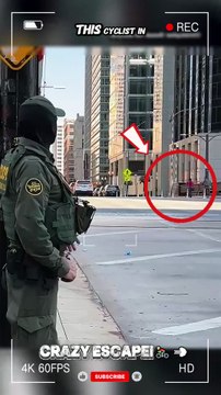 Cyclist Chased by Border Patrol After Taunting Them With His Citizenship Status 🚴_♂️ CRAZY Escape!