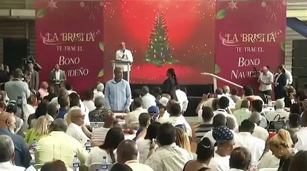 Abinader lanza el Bono Navideño 2025 para 2.6 millones de dominicanos