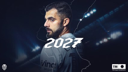 El Valencia renueva a Rioja hasta 2027