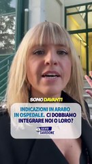 Sardone - Negli ospedali italiani sempre più spesso indicazioni in arabo (27.11.25)