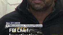 FBI Chief: Investigating Washington Shooting as Act of Terror