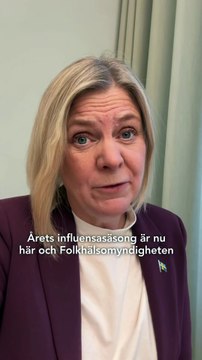 Magdalena Andersson - Ingen ska behöva ställa sig frågan om man har råd att stanna hemma när man är sjuk. (27.11.25)