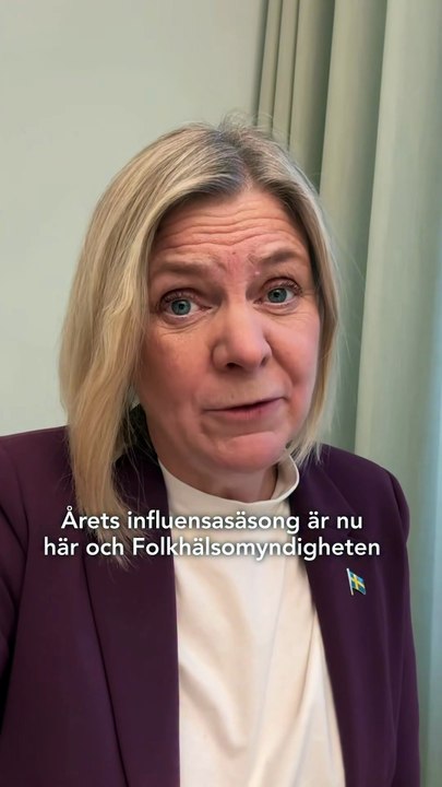 Magdalena Andersson - Ingen ska behöva ställa sig frågan om man har råd att stanna hemma när man är sjuk. (27.11.25)