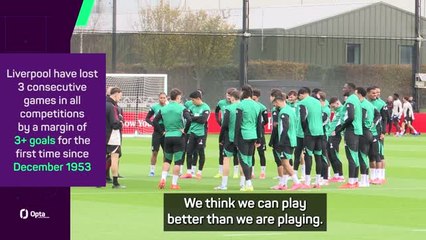 Under-fire Slot admits Liverpool's standards have dropped