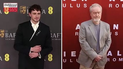 Ridley Scott and Paul Mescal to Re-Team After 'Gladiator II" for 'The Dog Stars' | THR News Video