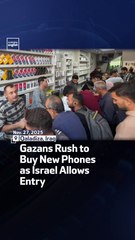 Gazans Rush to Buy New Phones as Israel Allows Entry