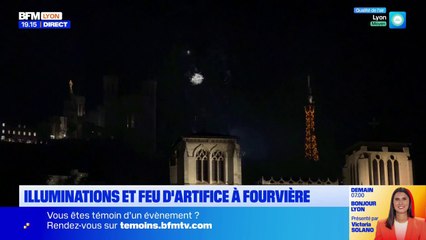 Merci Marie : un feu d'artifice ce soir à Fourvière