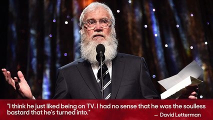 David Letterman Reflects on Trump as a Late-Night Guest | THR News