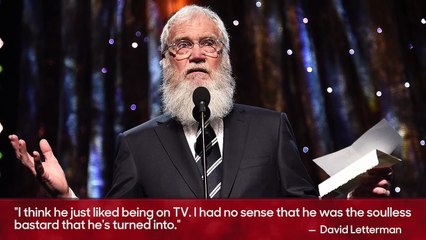David Letterman Reflects on Trump as a Late-Night Guest | THR News
