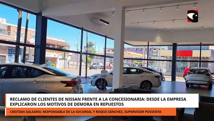 Protesta frente a Nissan: desde la empresa explicaron los motivos de demora en repuestos