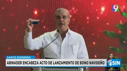 2.6 millones de dominicanos beneficiados con bono navideño 2025 | Primera Emisión SIN