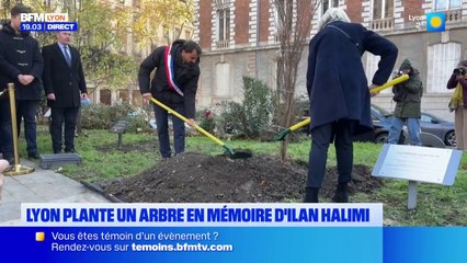 Lyon plante un arbre en mémoire d'Ilan Halimi