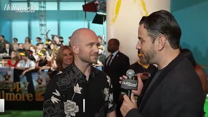 Sean Evans Trying to Pitch a 'Hot Ones' Episode With 'Happy Gilmore 2' Star Adam Sandler | THR Video