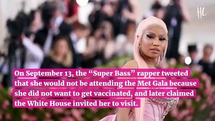 Nicki Minaj Claps Back After White House Denies It Offered A Visit!