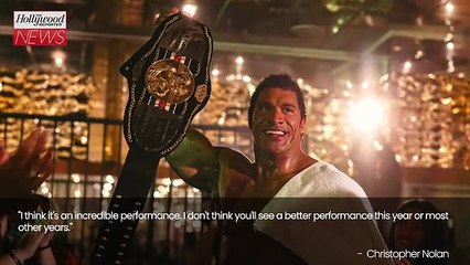 Christopher Nolan Praises Dwayne Johnson’s Performance in 'The Smashing Machine' | THR News Video