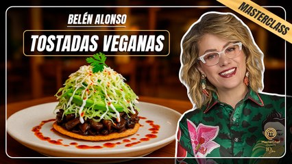 Tostadas vegetarianas con salsa macha