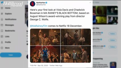 A First Look at Netflix's 'Ma Rainey's Black Bottom' Starring Chadwick Boseman | THR News