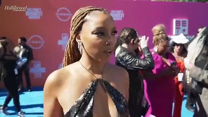 Chlöe Bailey Teases New Song With Sister Halle Bailey at the 2024 BET Awards | THR Video