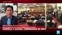 Informe desde Lima: expresidente Castillo, condenado a más de 11 años de prisión por rebelión