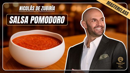 Salsa pomodoro casera con tomates asados