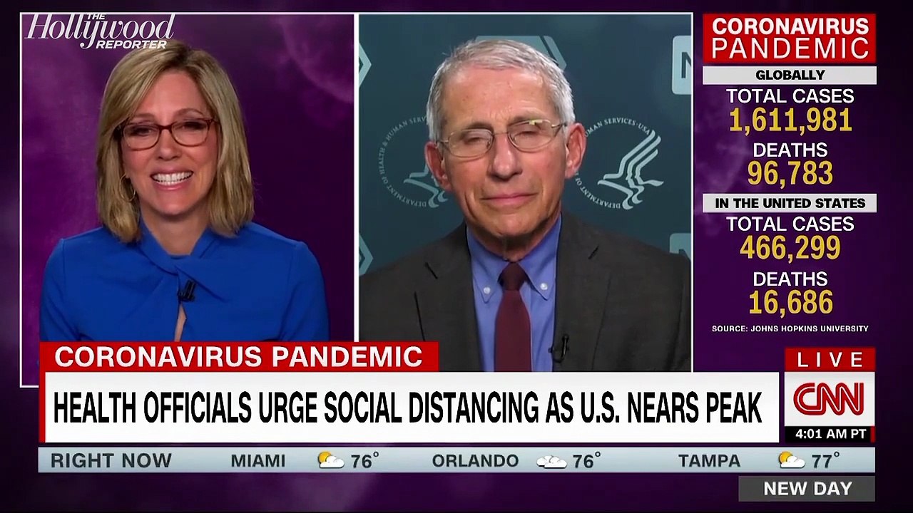 Dr. Anthony Fauci Says Brad Pitt Should Play Him on 'SNL' | THR News