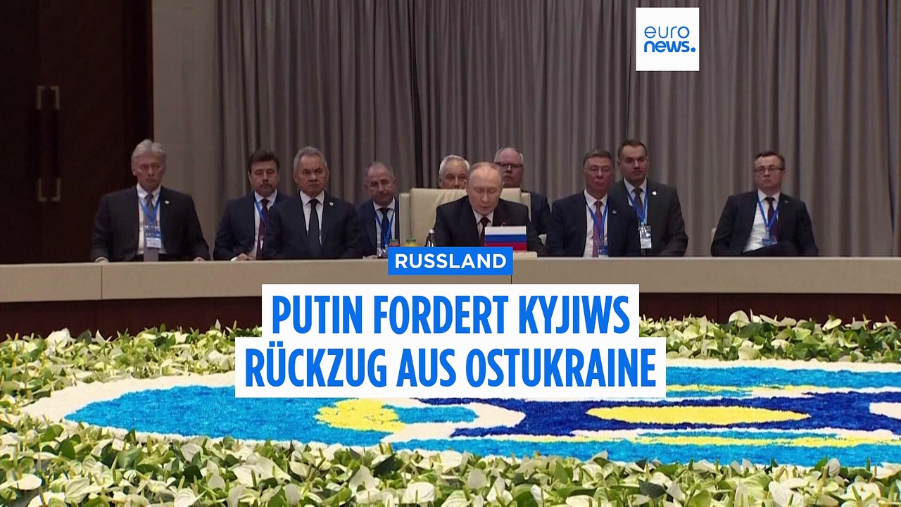 Putin fordert US-Anerkennung russisch besetzter Gebiete