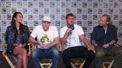 'Hellboy: The Crooked Man' Director Talks Working With 'Hellboy' Creator Mike Mignola at Comic-Con | THR Video