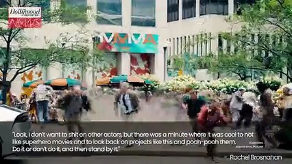 'Superman' Star Rachel Brosnahan Says Actors Should "Stand By" Their Bad Superhero Movies | THR News Video