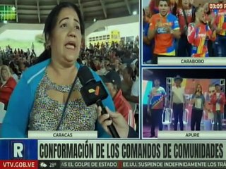 Poder Popular de Caracas realiza asamblea de base para conformar los Comandos de Comunidades
