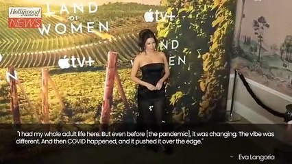 Eva Longoria Reveals She and Her Family Have Moved Out of the United States | THR News Video