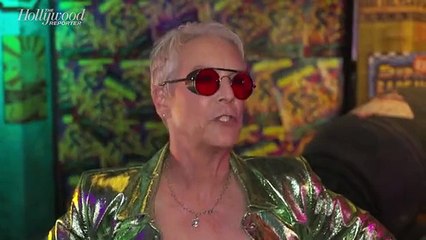 Jamie Lee Curtis Talks 'Borderlands' Production & 'Freaky Friday 2' Update at Comic-Con | THR Video