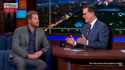 Prince Harry Tells Stephen Colbert That Princess Diana Wouldn’t Have Allowed His Current Rift With William | THR News