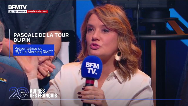 20 ANS DE BFMTV - On a quand même donné un peu le la sur les matinales : Pascale de La Tour du Pin revient sur ses années de co-présentation avec Christophe Delay