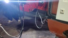 boiler is runing to fir