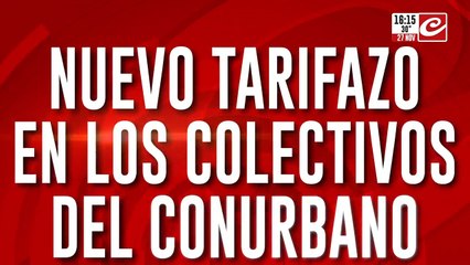 Nuevo tarifazo en los colectivos del conurbano: ¿Hay que privatizar el transporte?