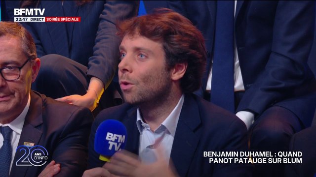 20 ANS DE BFMTV - BFMTV ça apprend le métier , raconte le journaliste Benjamin Duhamel