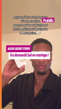 Une histoire d'amour débutée dans la maison des secrets se termine en mariage ! Zoé a dit oui à Alexis