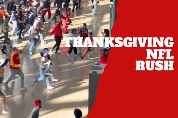 Fans rush into AT&T Stadium as Cowboys and Chiefs prepare for a big Thanksgiving showdown