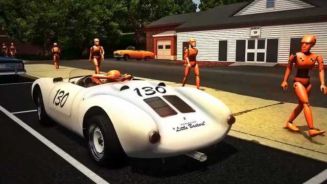 BeamNG Drive - James Dean Car Crash Simulation