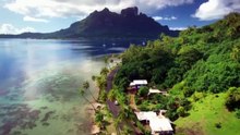 BORA-BORA, INDONESIA, FROM ABOVE