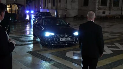 Queen Camilla arrives at RIFLES Awards Dinner