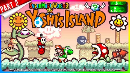 Super Mario World 2: Yoshi's Island (SNES - US) Longplay PART 2 of 3 (100%)