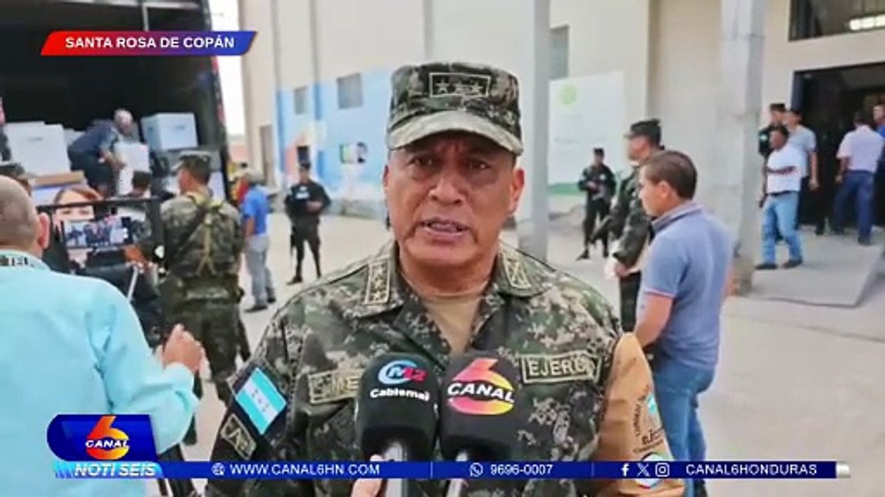 Inicia entrega de material electoral en los 23 municipios del Copán